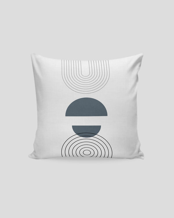 Circle Charm Cushion Cover | Geometric Print 50×50 cm