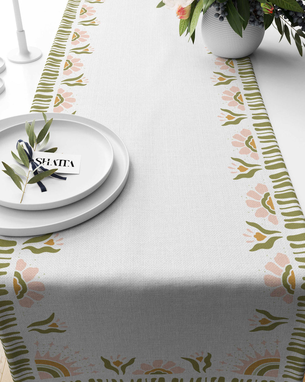 Table Runner | Premium Fabric 170×40 cm #70359 — Shatta Egypt
