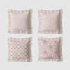 Ruffles Cushion Set | Textured Ruffle Design 50×50 cm