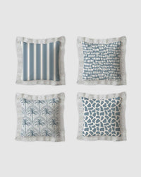 Ruffles Cushion Set | Textured Ruffle Design 50×50 cm - 1