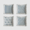 Ruffles Cushion Set | Textured Ruffle Design 50×50 cm