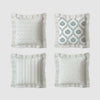 Ruffles Cushion Set | Textured Ruffle Design 50×50 cm