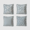Ruffles Cushion Set | Textured Ruffle Design 50×50 cm