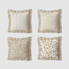 Ruffles Cushion Set | Textured Ruffle Design 50×50 cm