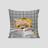 Digital Printed Cushion 476-01 — Fiber-Filled Cushion 45×45 cm