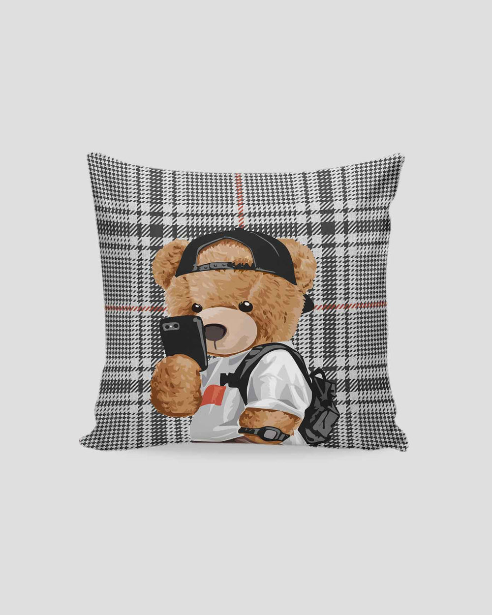 Digital Printed Cushion 521-01 — Fiber-Filled Cushion 45×45 cm