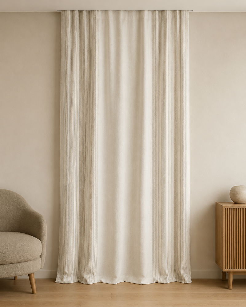 Printed Curtain 682 — Decorative Ready-Made Window Curtain