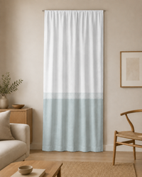 Printed Curtain 666 — Decorative Ready-Made Window Curtain - 1