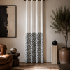 Printed Curtain 695 — Decorative Ready-Made Window Curtain