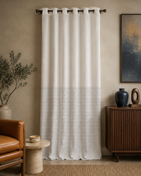 Printed Curtain 738 — Decorative Ready-Made Window Curtain - 1