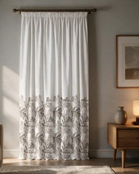 Printed Curtain 741 — Decorative Ready-Made Window Curtain - 1