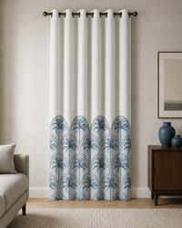 Printed Curtain 699 — Decorative Ready-Made Window Curtain - 1