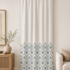 Printed Curtain 669 — Decorative Ready-Made Window Curtain