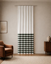 Printed Curtain 659 — Decorative Ready-Made Window Curtain - 1
