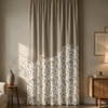 Printed Curtain 718 — Decorative Ready-Made Window Curtain