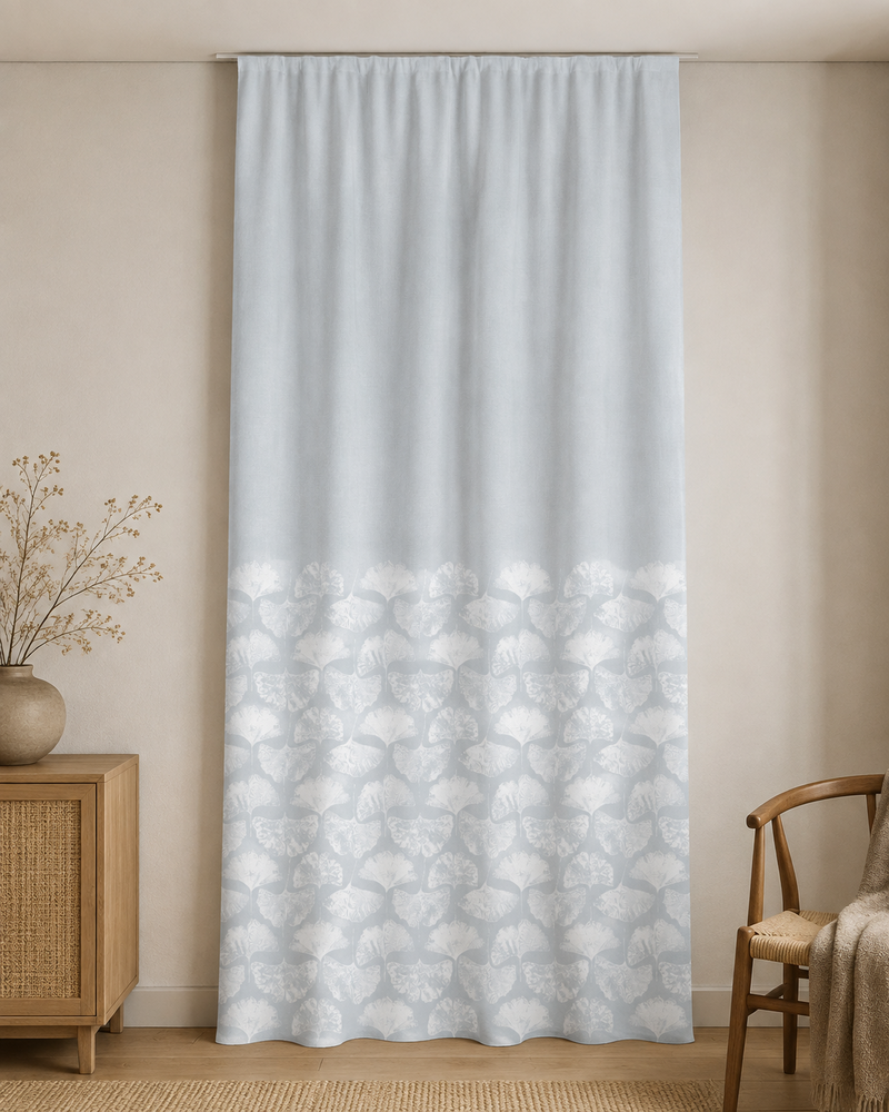 Printed Curtain 680 — Decorative Ready-Made Window Curtain