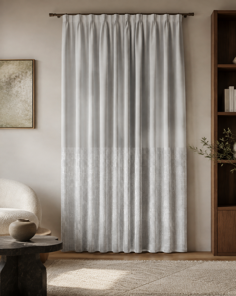 Printed Curtain 737 — Decorative Ready-Made Window Curtain