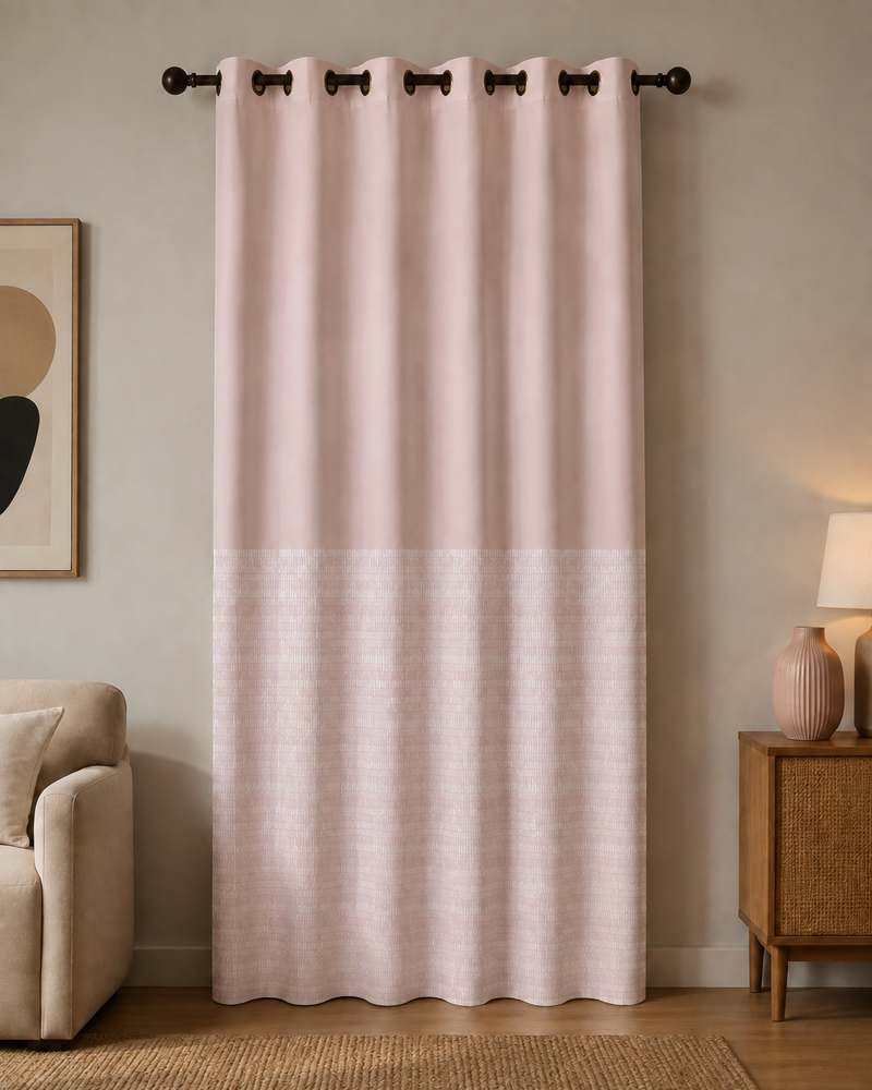 Printed Curtain 709 — Decorative Ready-Made Window Curtain