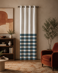 Printed Curtain 698 — Decorative Ready-Made Window Curtain - 1