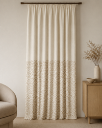 Printed Curtain 684 — Decorative Ready-Made Window Curtain - 1