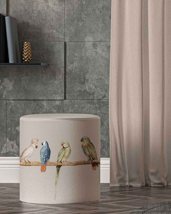 Printed Pouf 00060 — Decorative Floor Pouf 50×50 cm